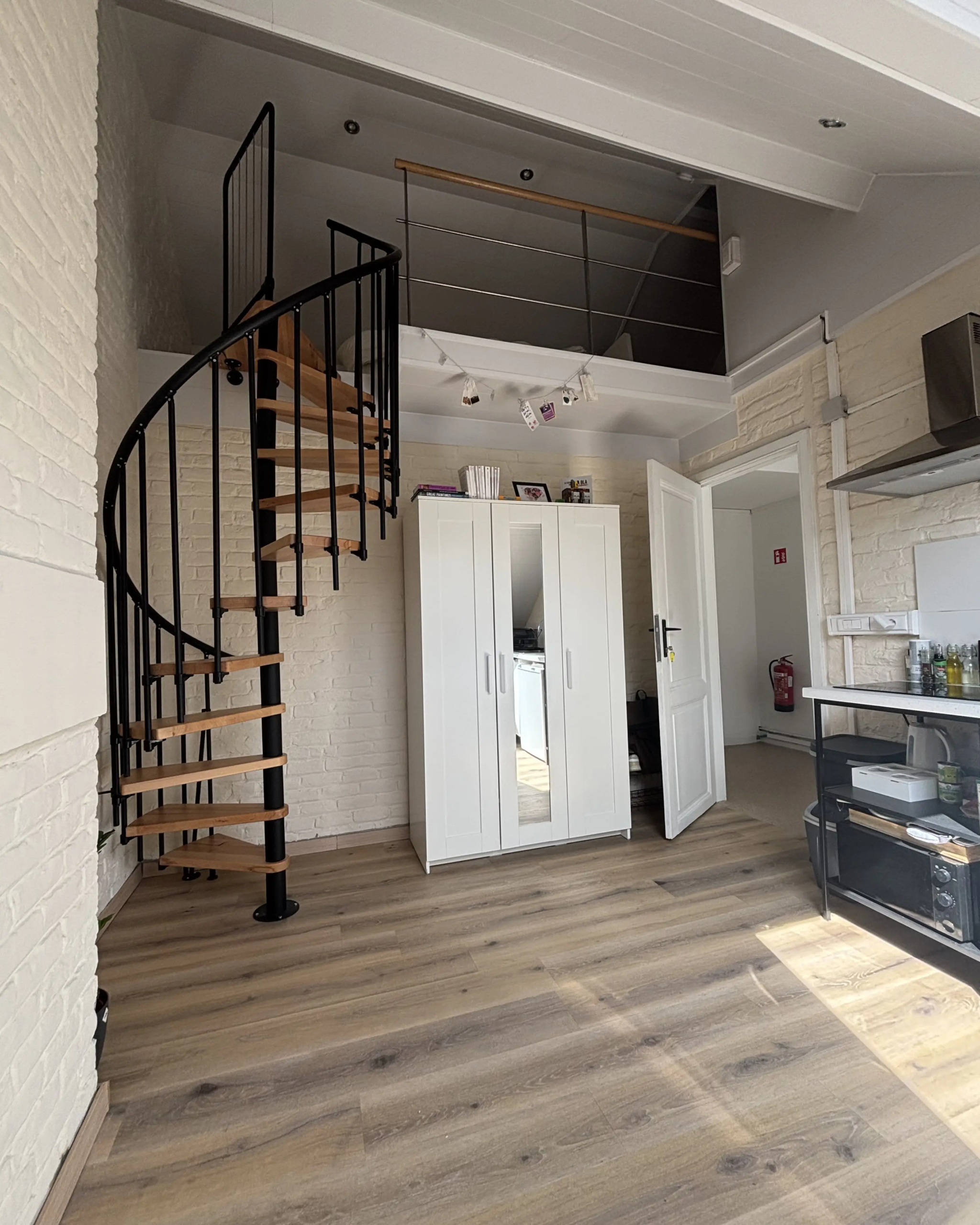 studio étudiant avec mezzanine